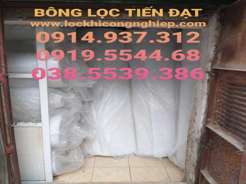 Bông lọc bụi công nghiệp, bông lọc khí công nghiệp